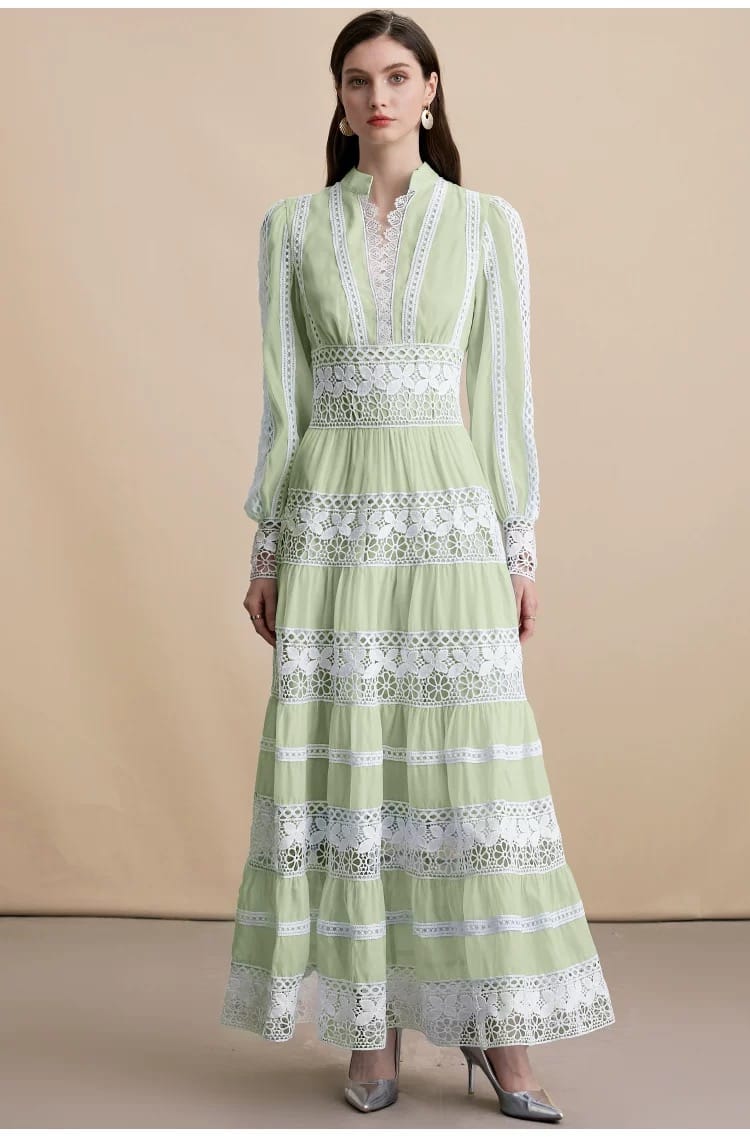 Slay row lace dress FD1511 image