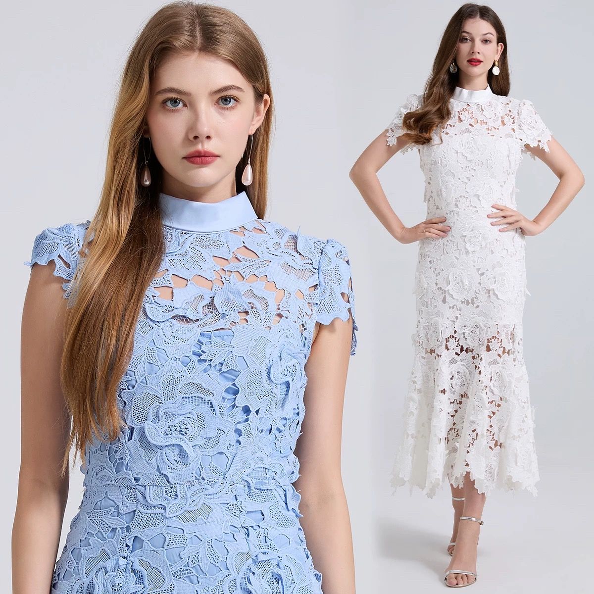 Time away lace dress FD421 image