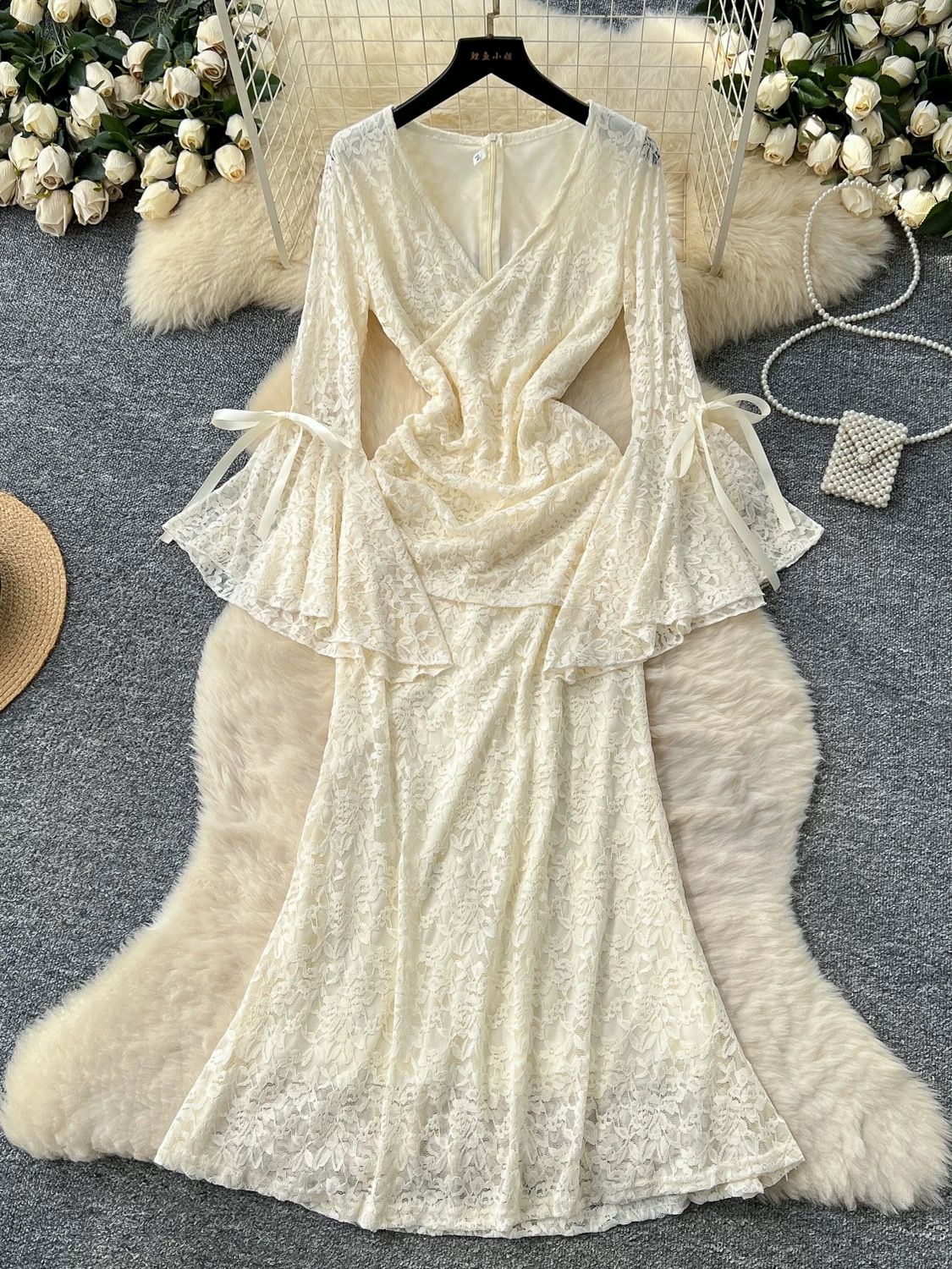 Embracing all of me lace dress FD1506 image