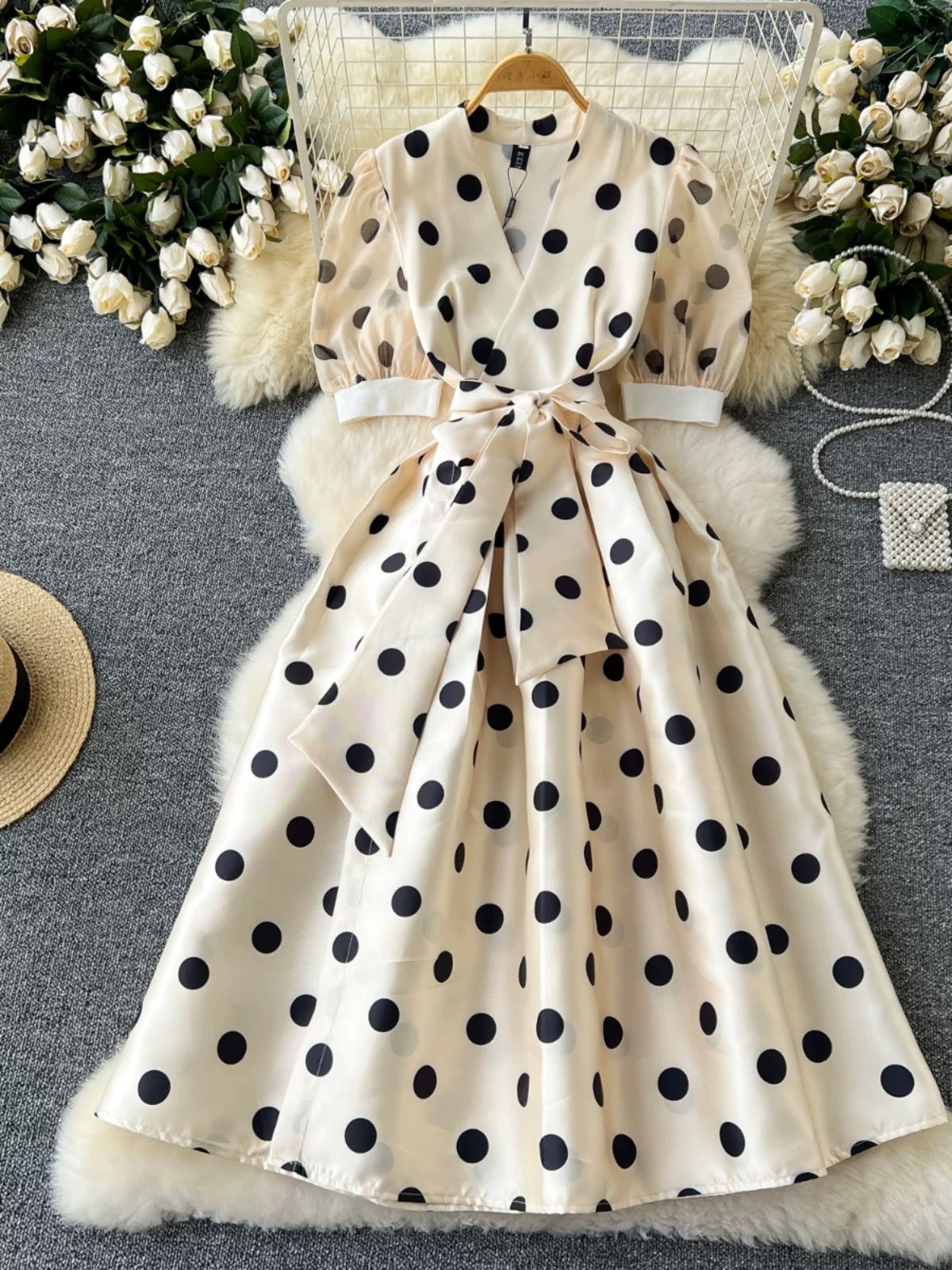 All the beauty polka dress FD1266 image