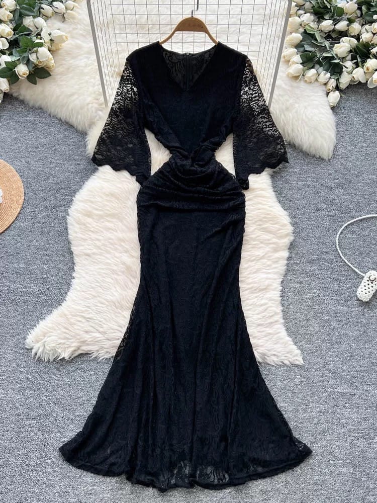 Perfect moment lace dress CD657 image