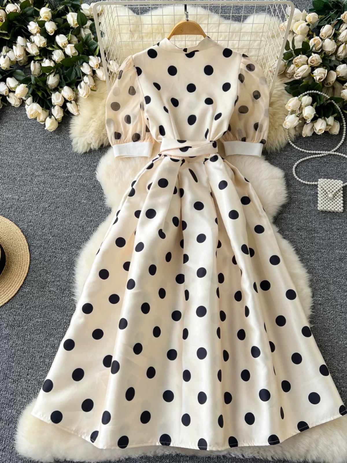 All the beauty polka dress FD1266 image
