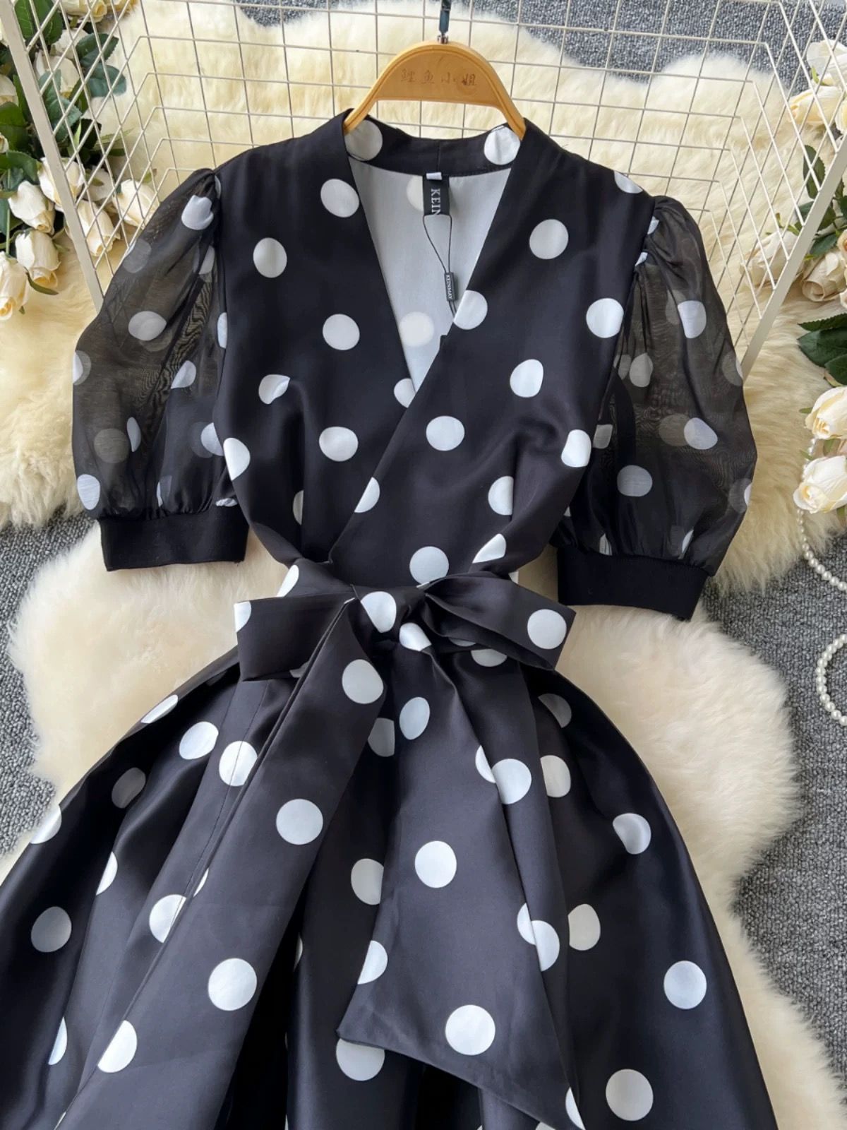All the beauty polka dress FD1266 image