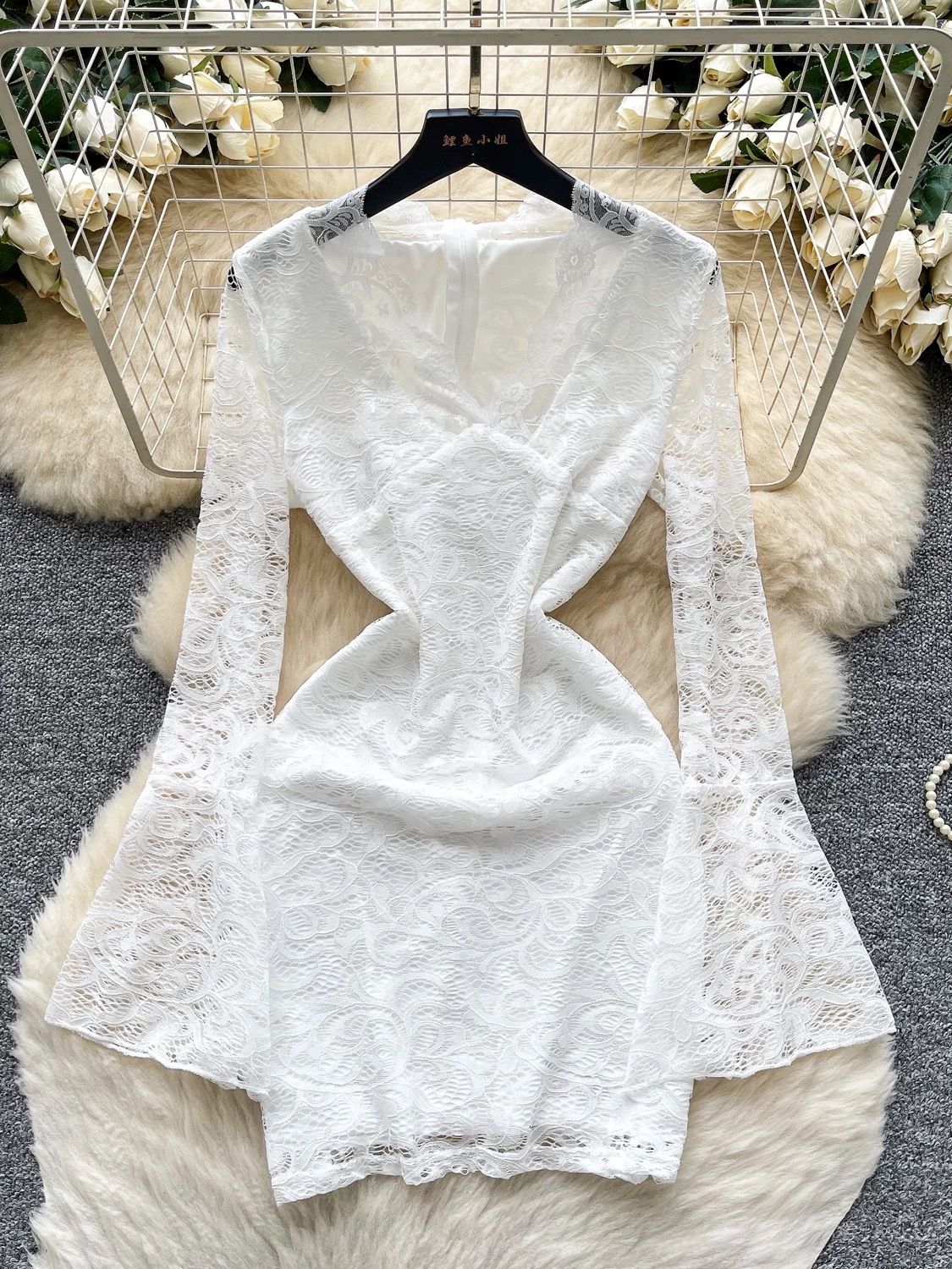 Here for the thrill lace dress CBC1407 image