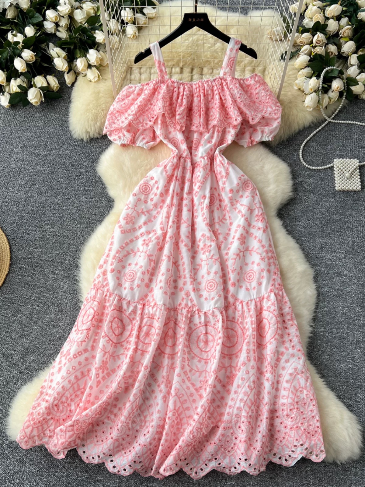 Twisted lover lace dress FD1041