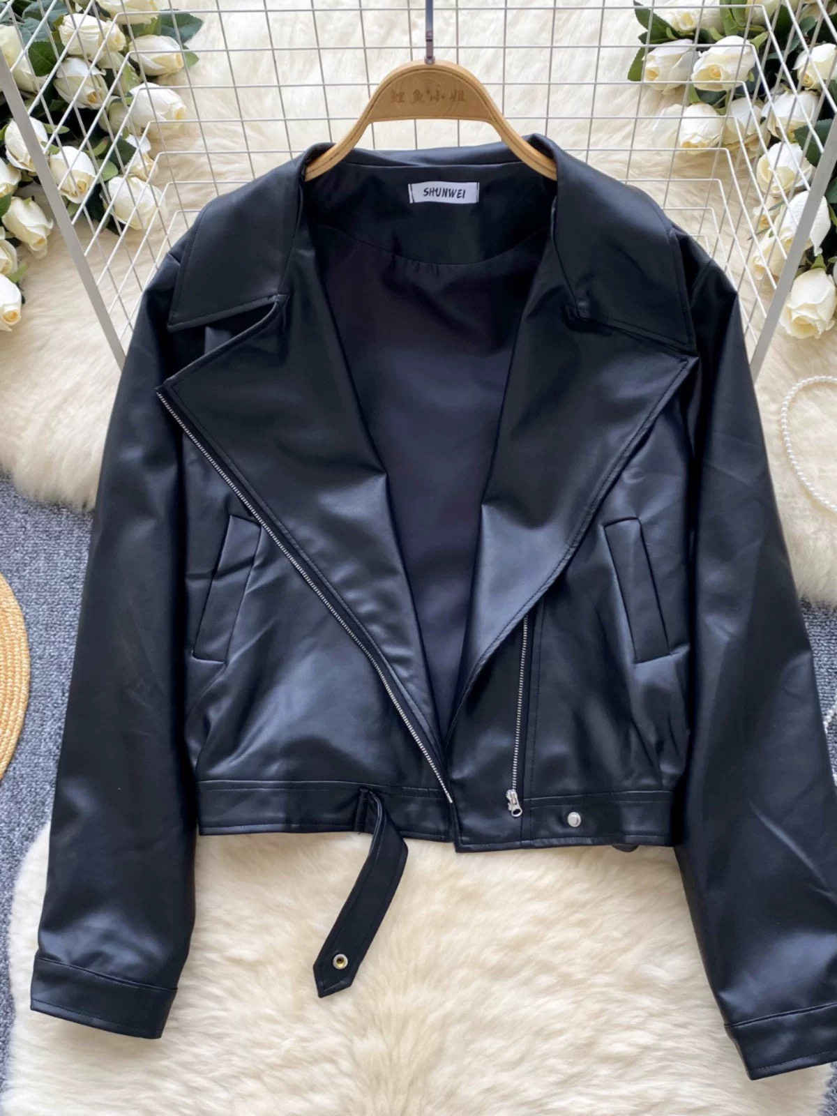 Not a quilter leather jacket LJ123