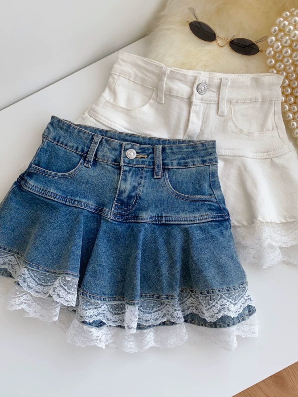 Still fly denim skirt DS109 image