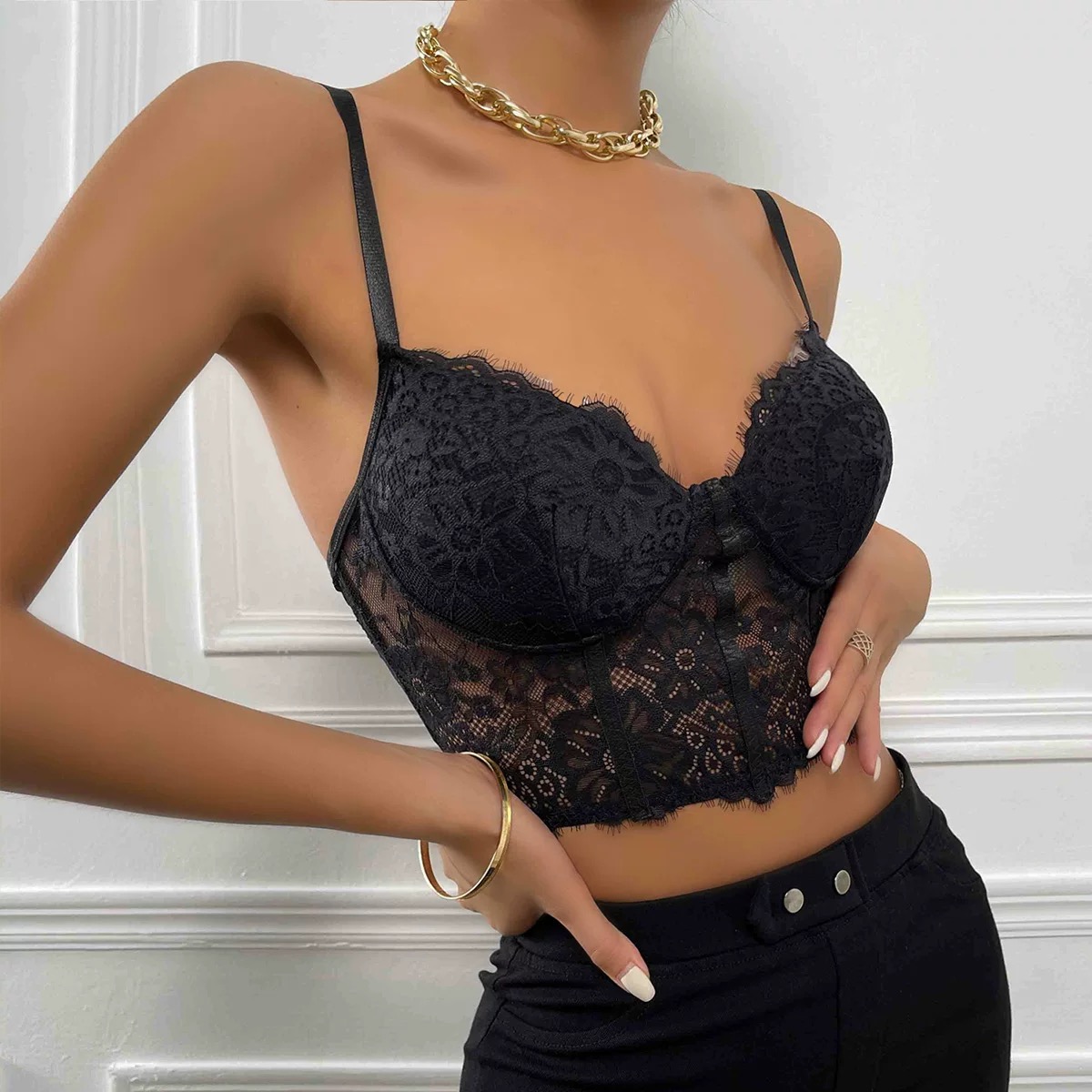 Cash runs the world corset top CS209 image