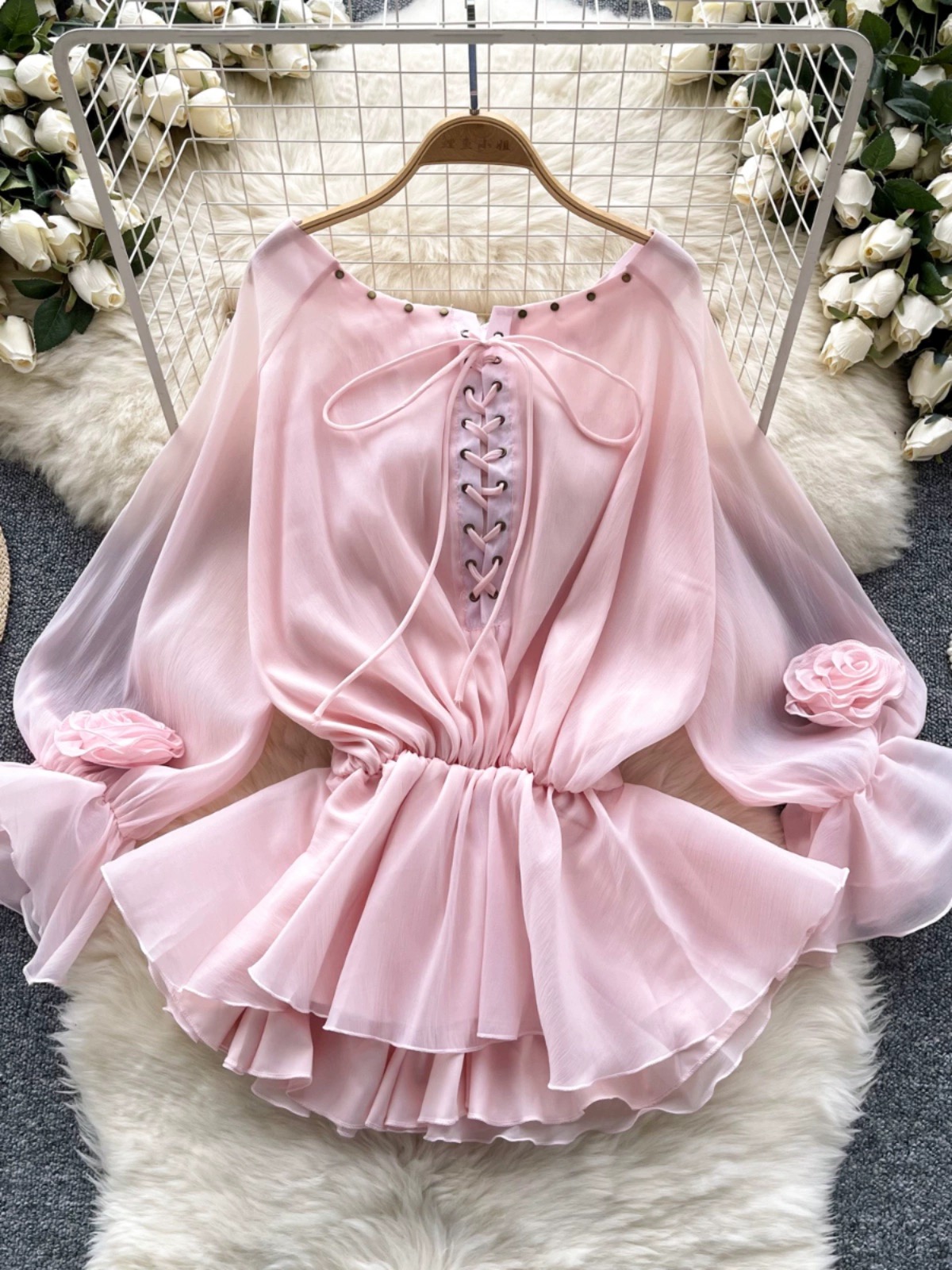 Pay attention corset blouse BE432