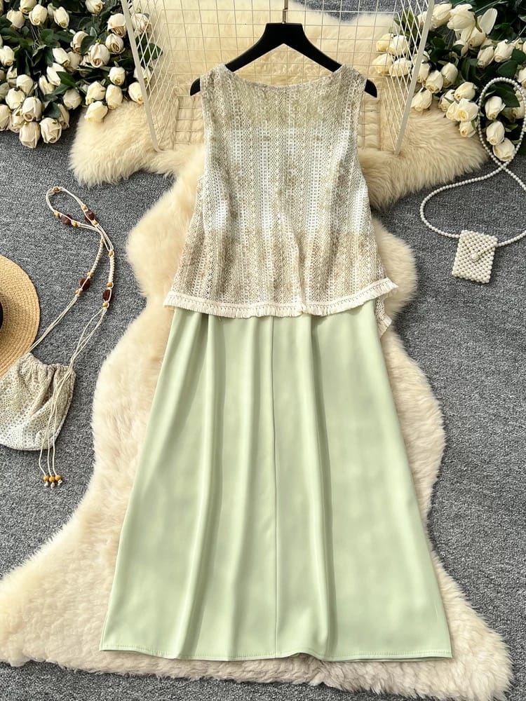 Seasons change dress & purse CD2209 image