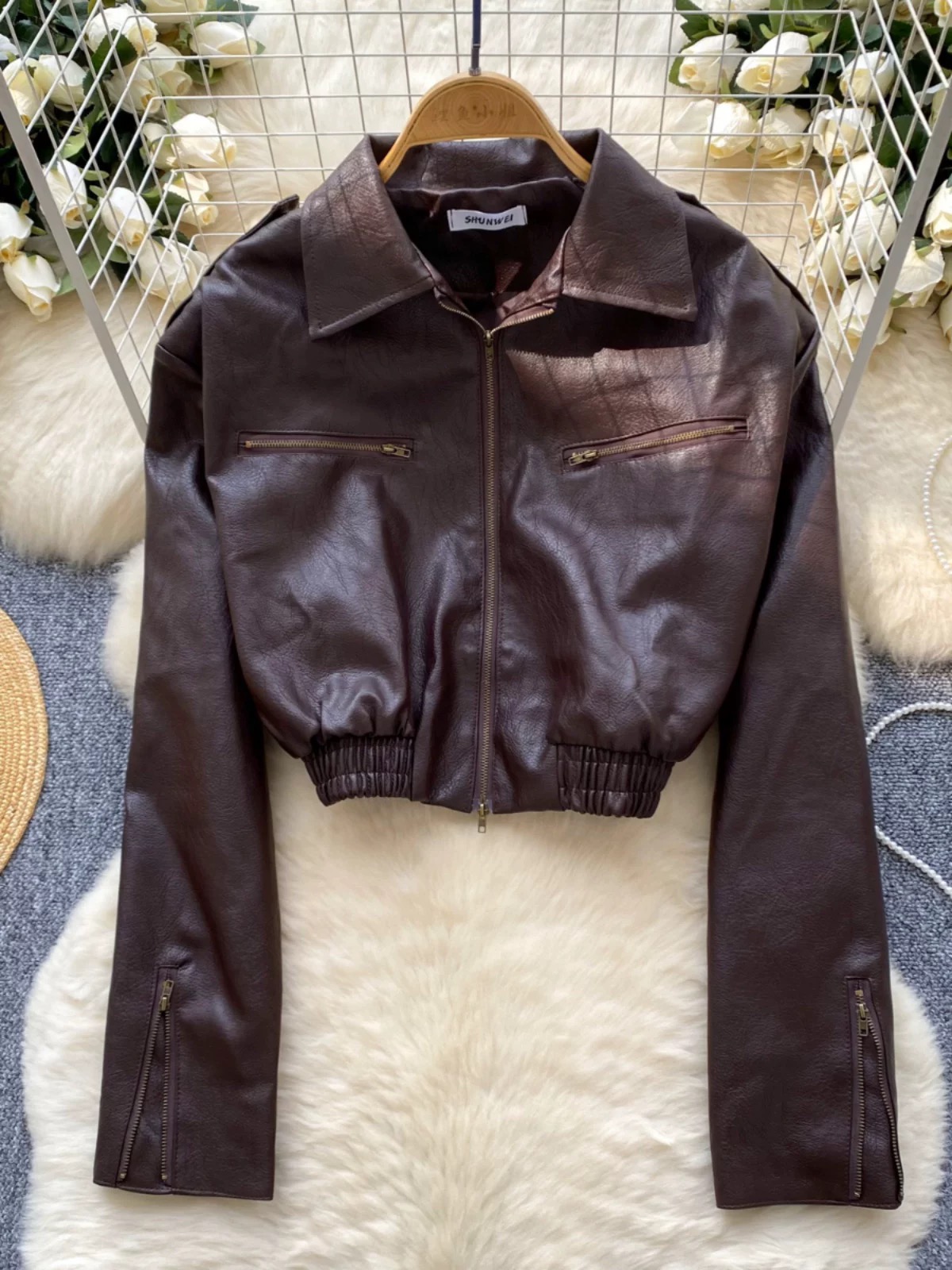Took a chance leather jacket LJ129