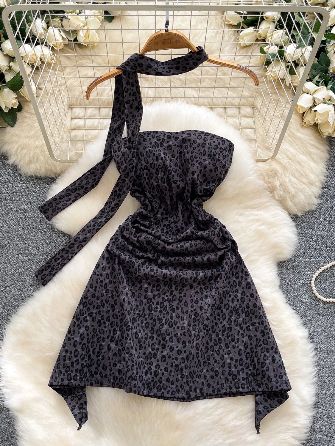 Print emotions dress CD2199 image