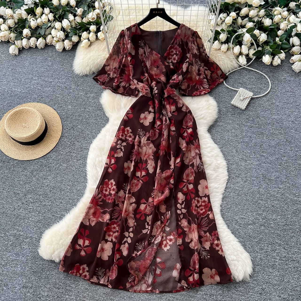 On the town evening dress CD640 image