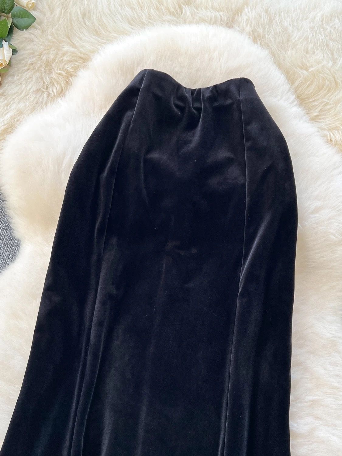 Event play velvet skirt FS116 image