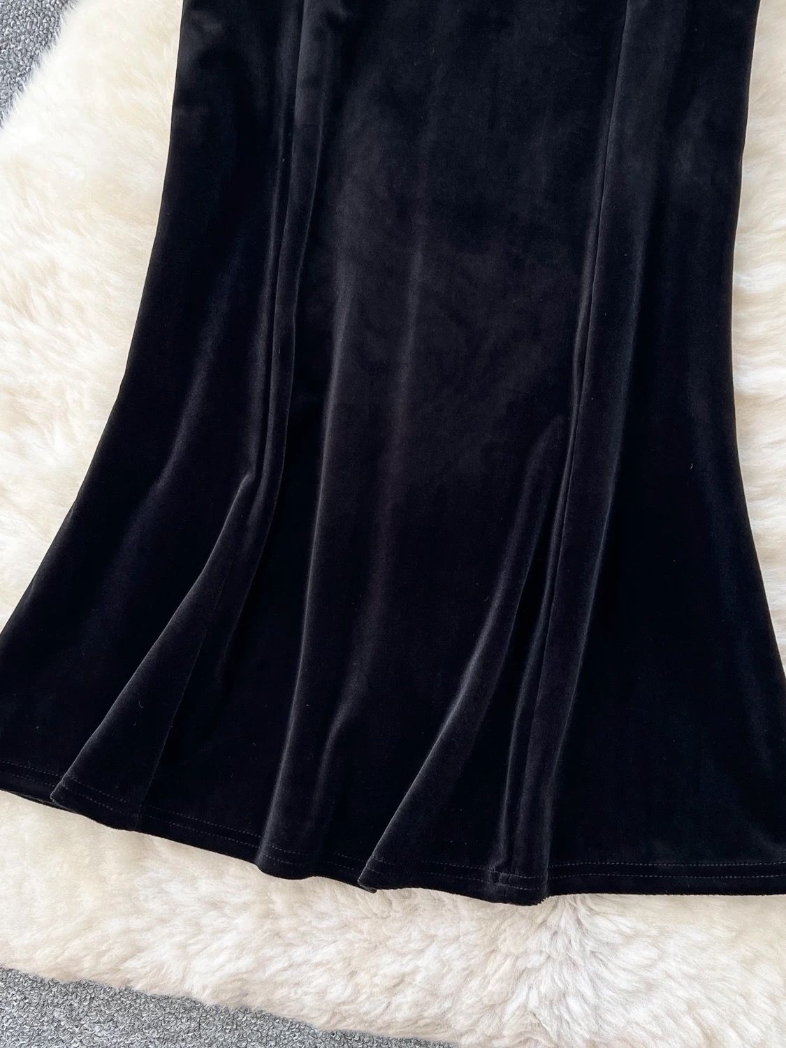 Event play velvet skirt FS116 image