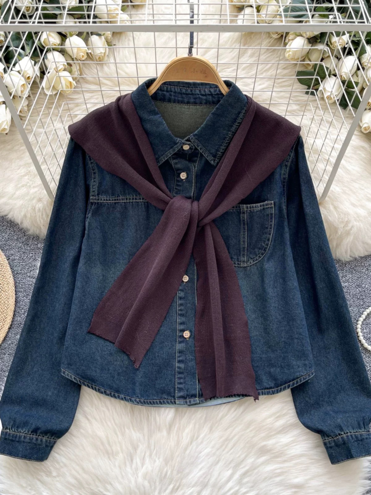 Manhattan babe denim jacket DJA126 image