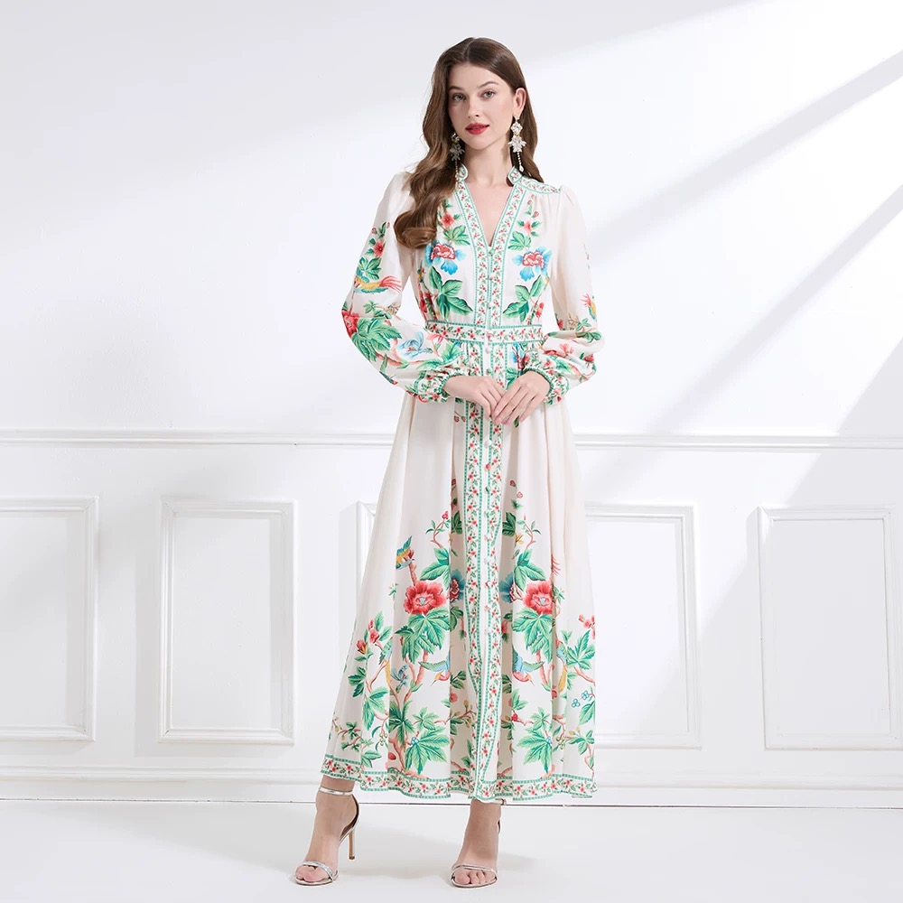 A real dream print dress ED196 image
