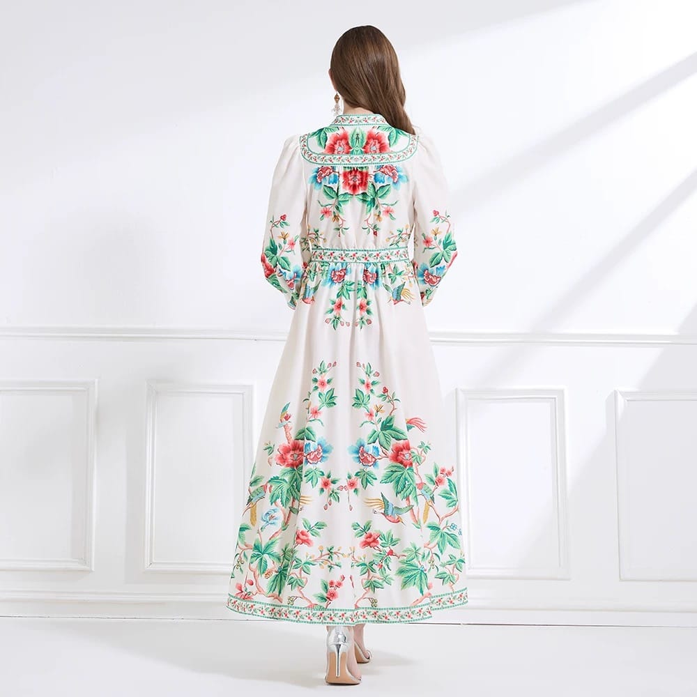 A real dream print dress ED196 image
