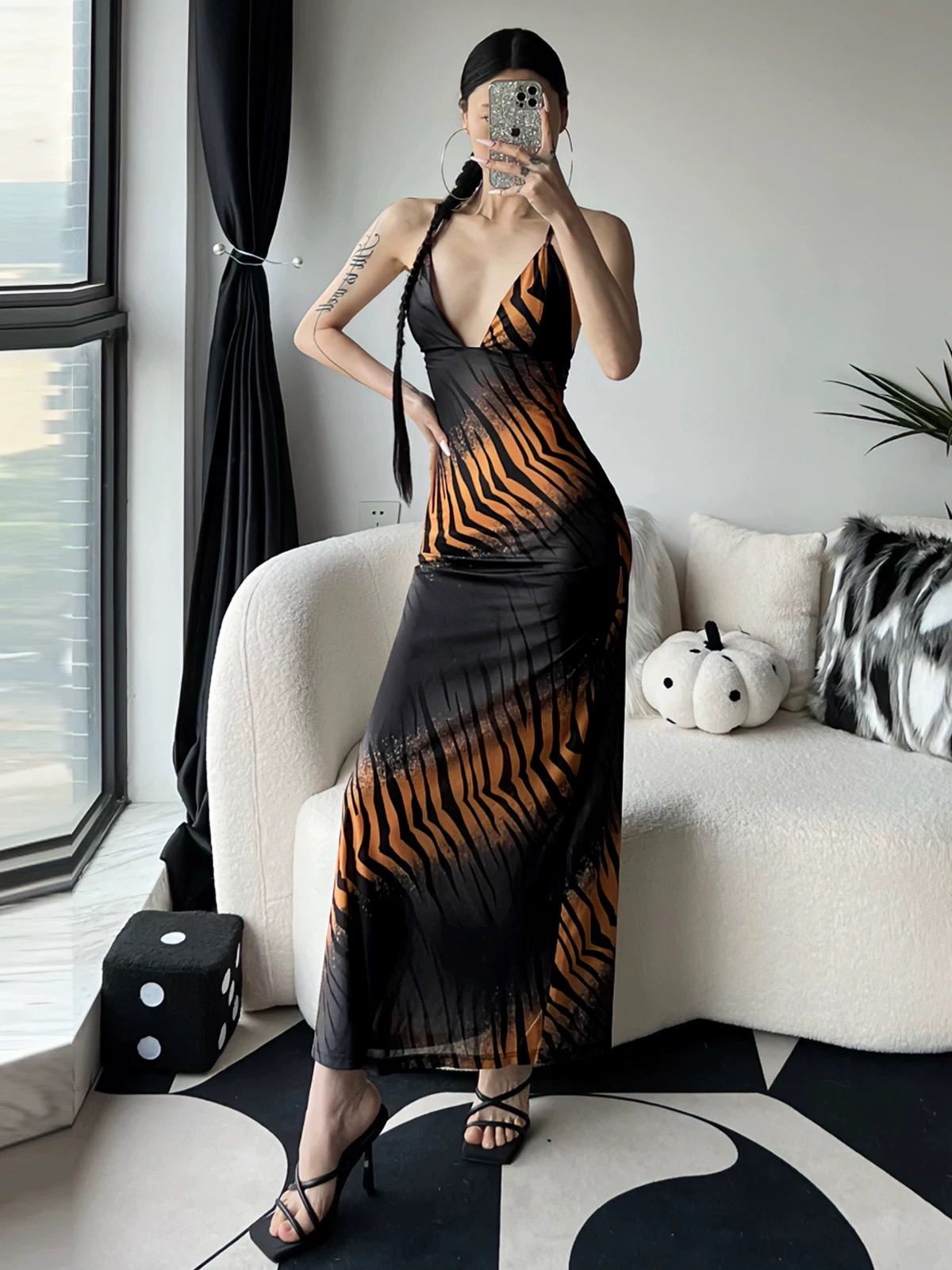 Slay on repeat dress CD1269