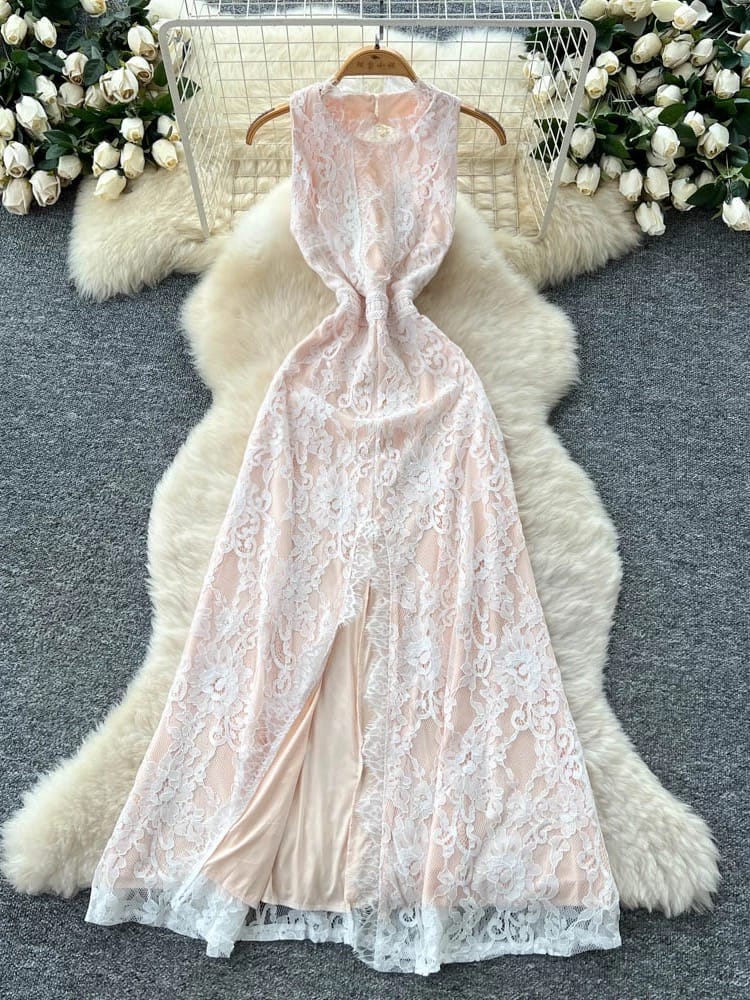 Seductress party lace dress FD469 image