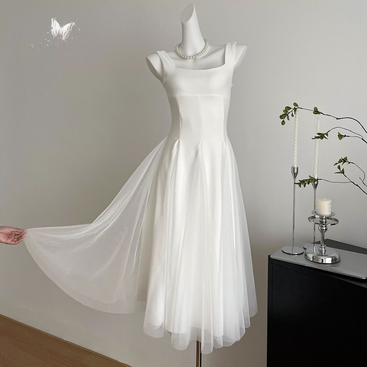 Whisper my name lunch dress CD432 image