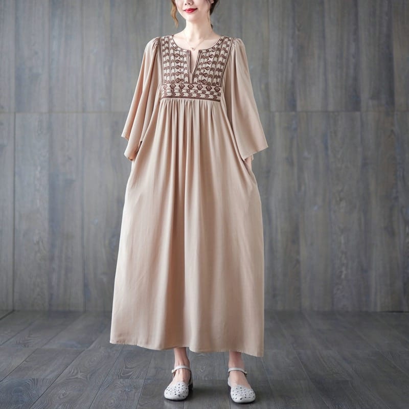 Art of living embroidery dress CD1324 image