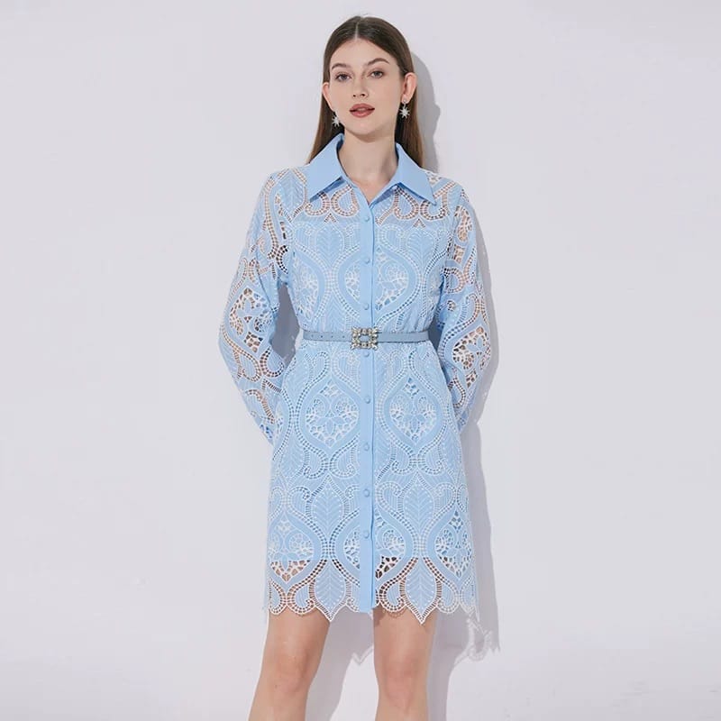 Mabel lace dress FD978 image