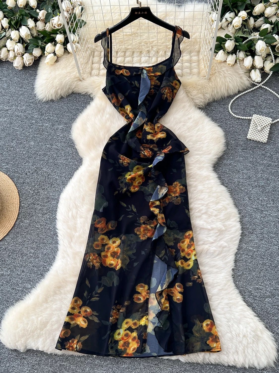 Kaylah floral dress CD477 image