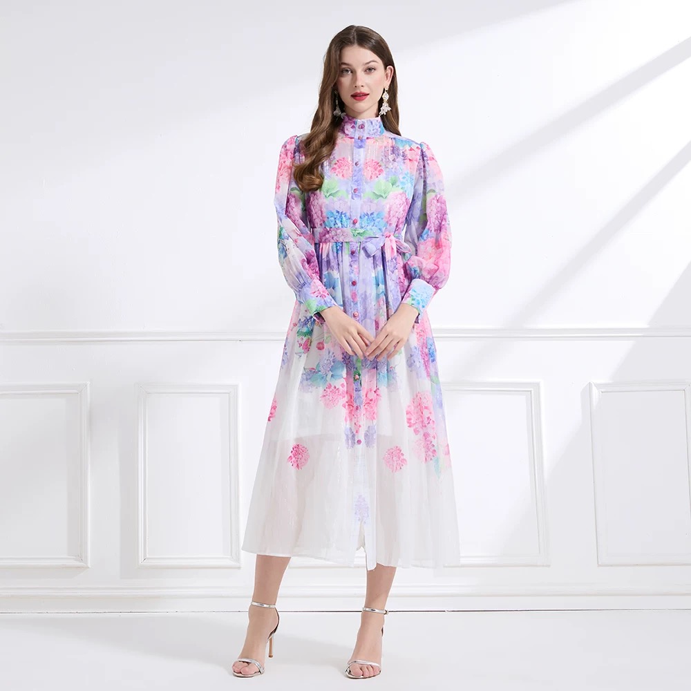 Come and see me print Dress ED190 image