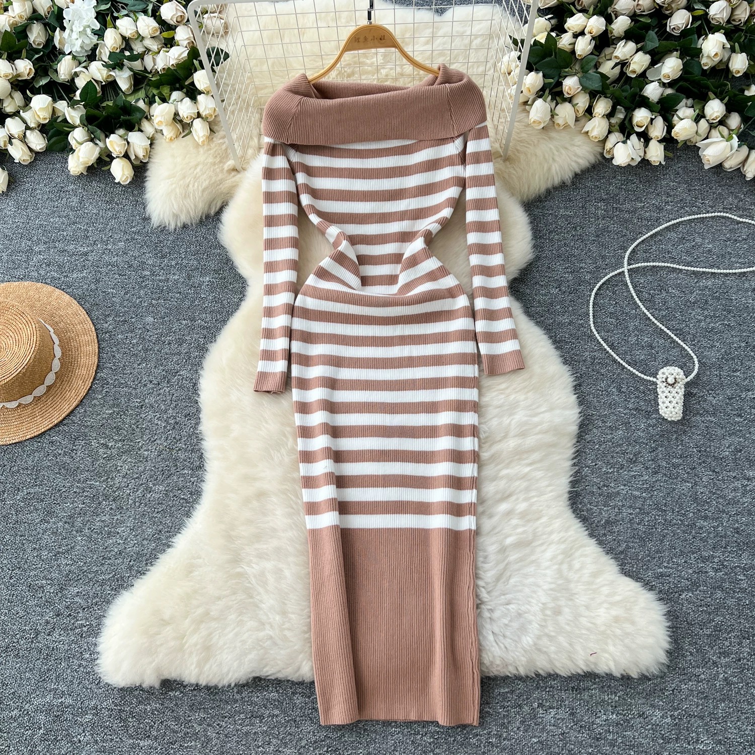 Midnight coziness dress KBC281 image