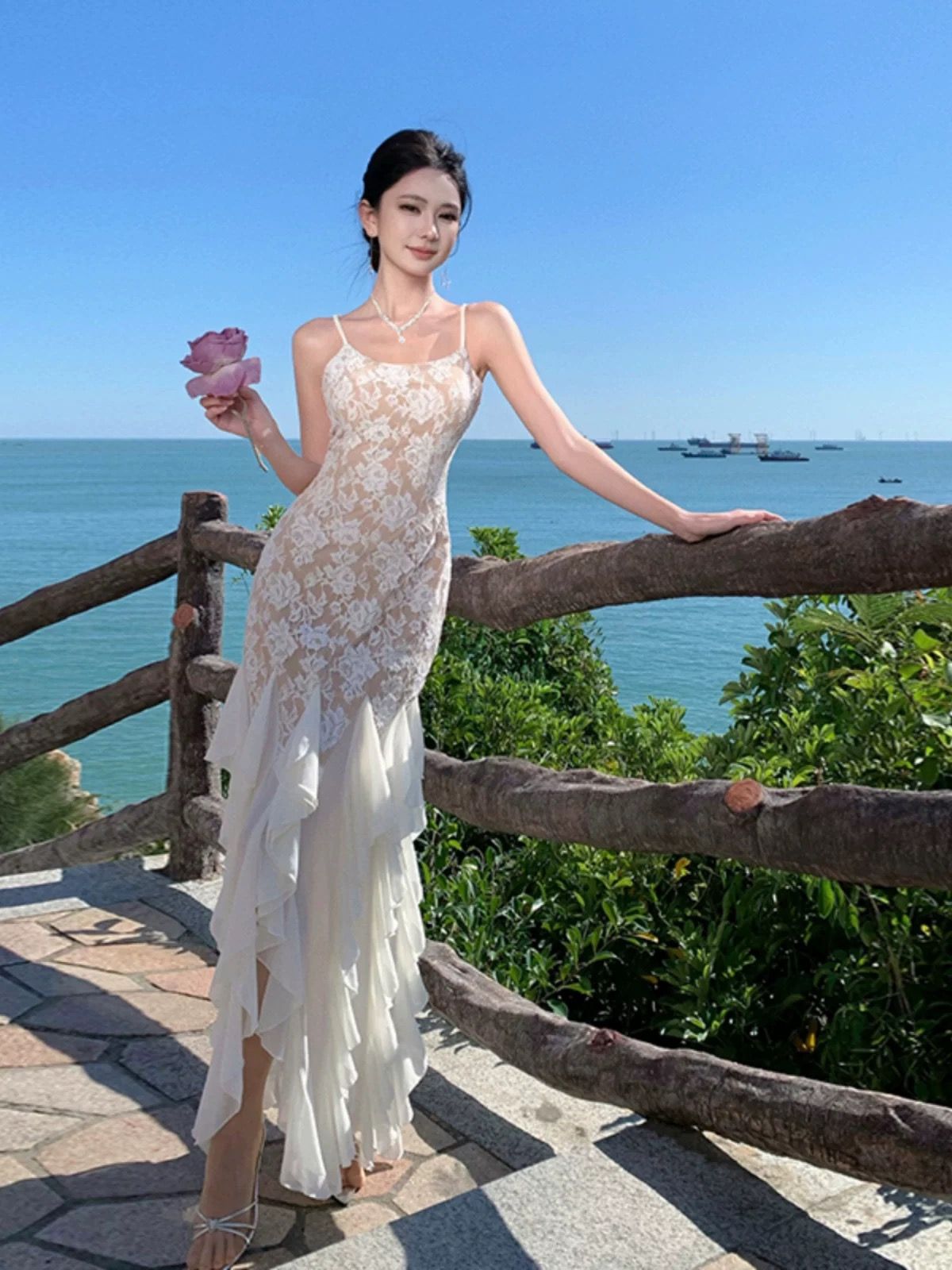 Chicago babe lace dress EVD310 image