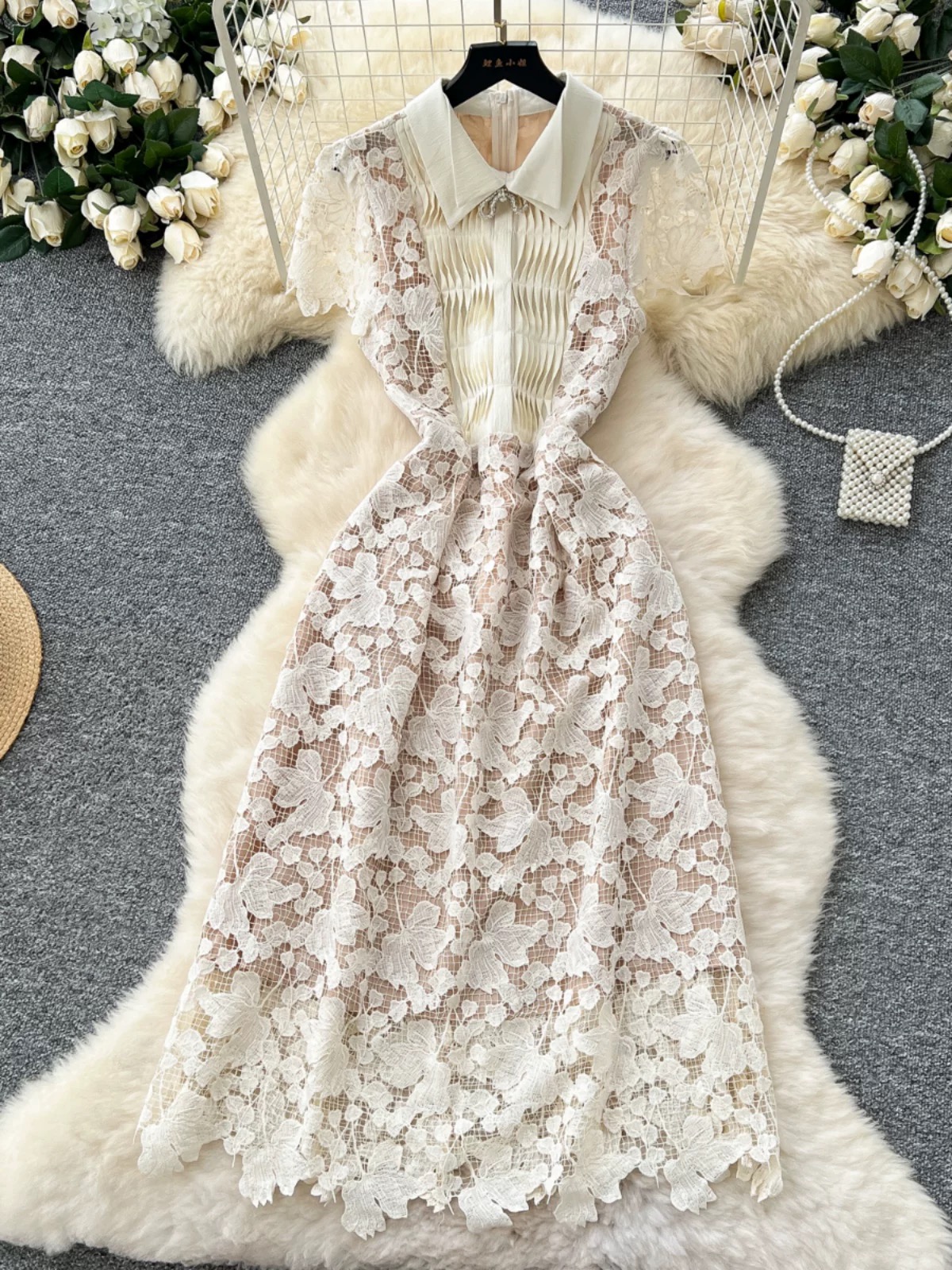 Only for tonight lace dress FD699