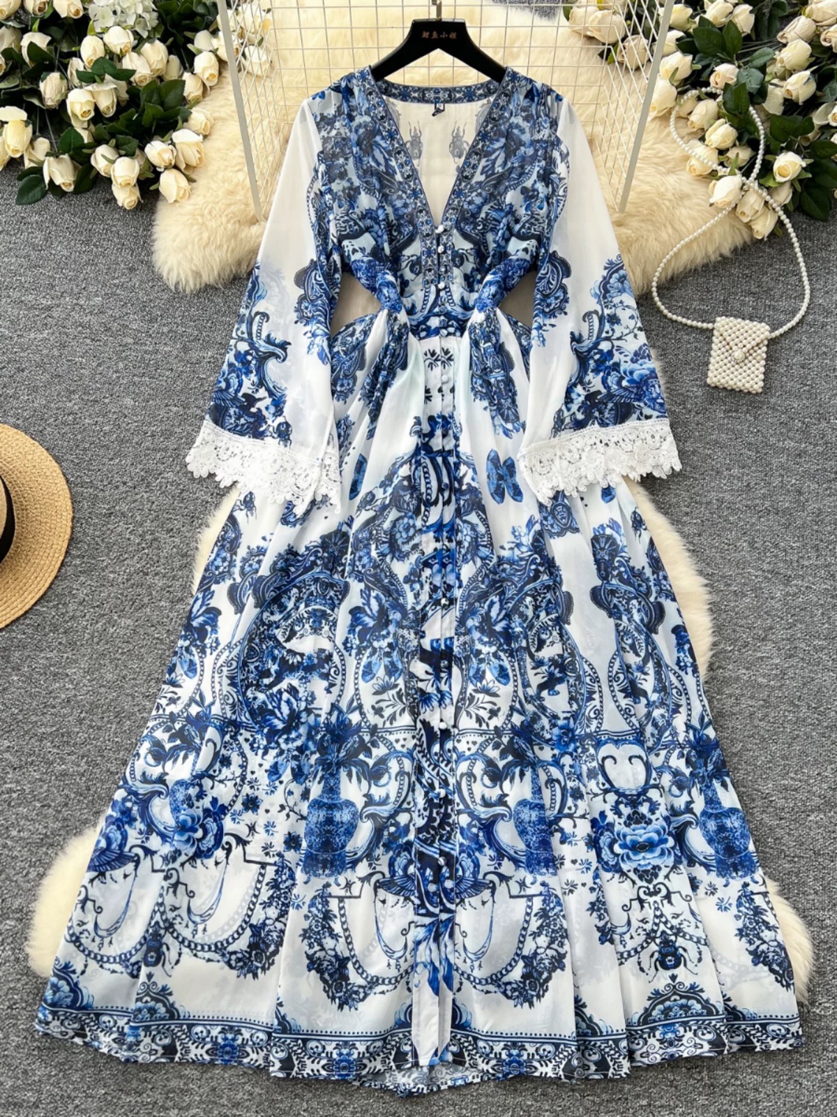 Lost your chance print dress ED178