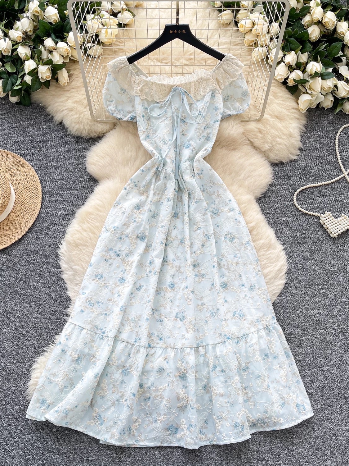 Rose garden evening dress CD492