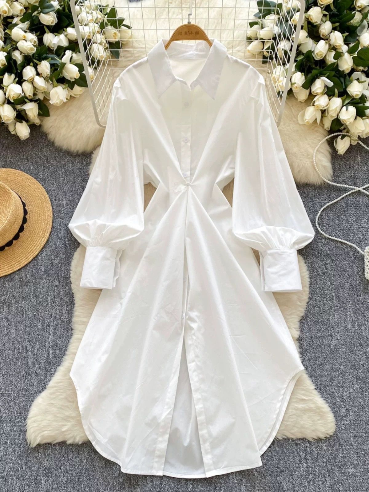 Anitta shirt dress & belt SD168 image