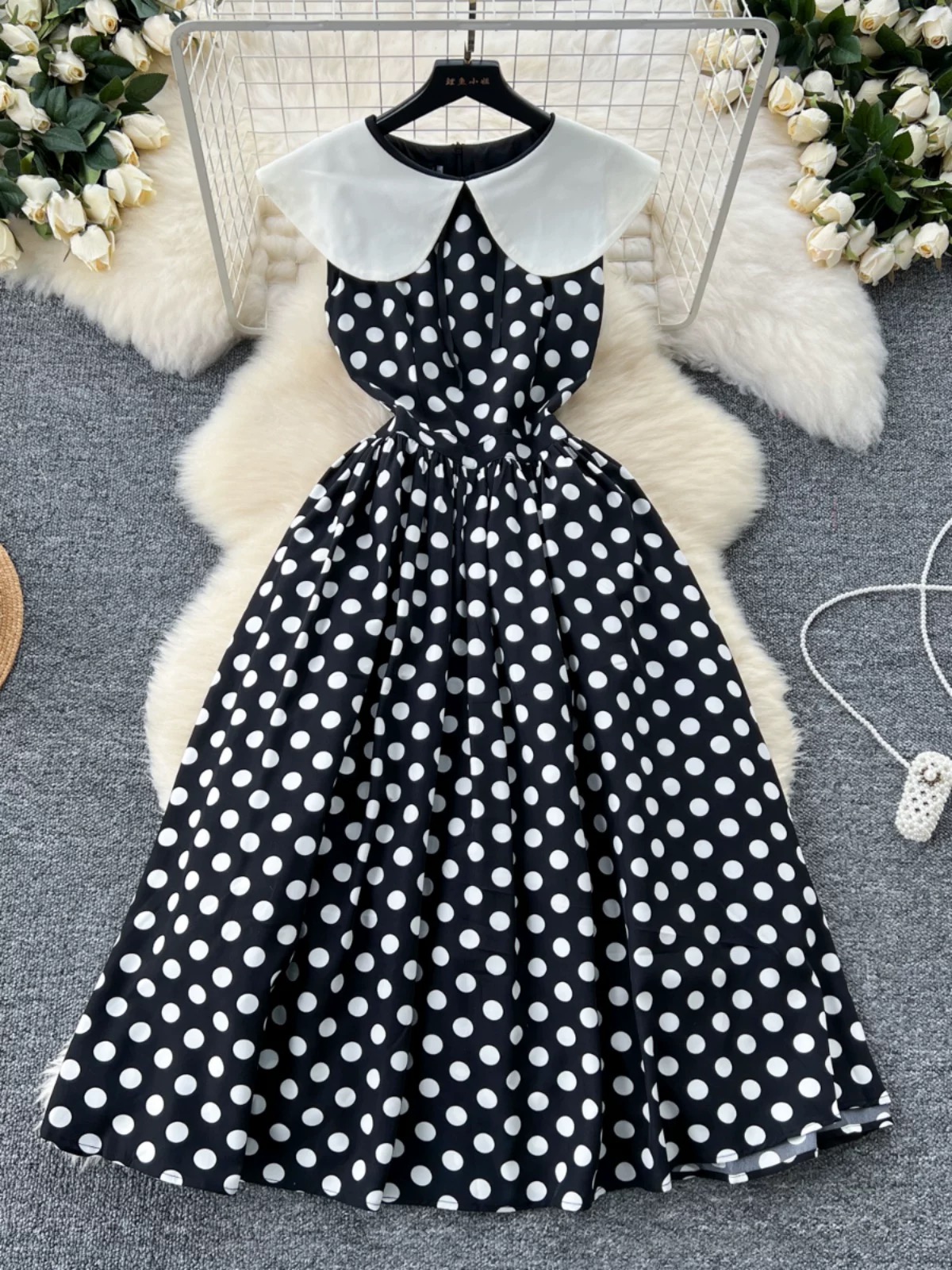 Tatiana polka dress FD1010