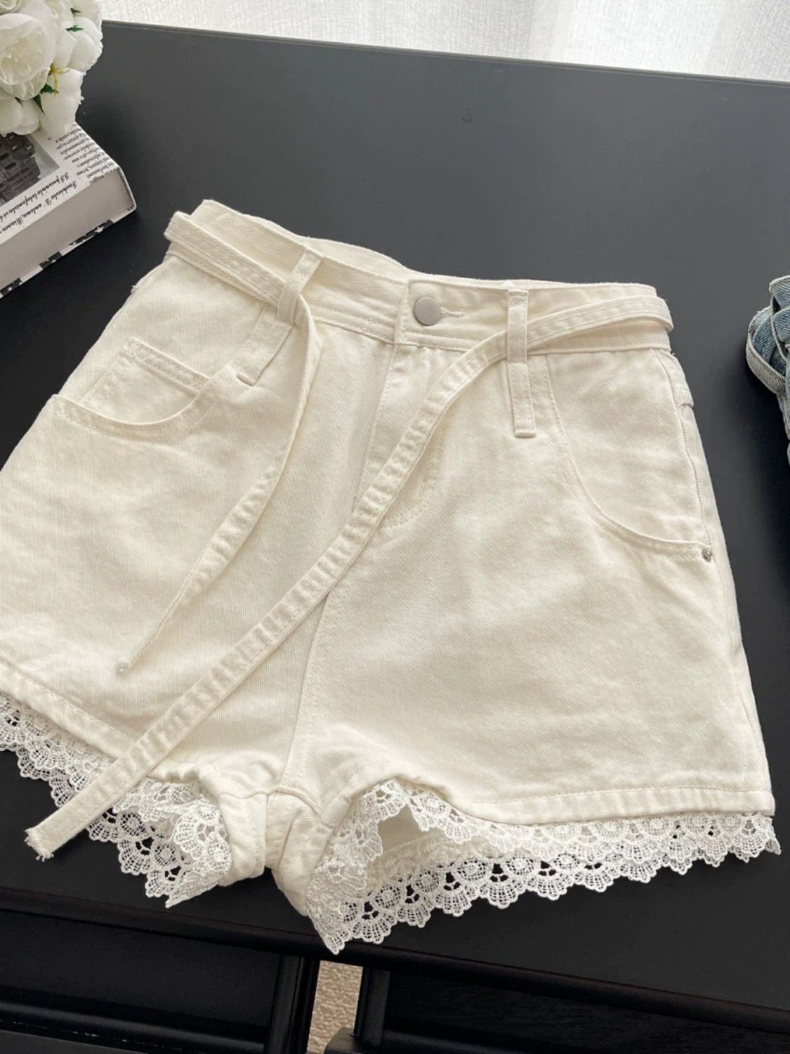 Sounds like a you problem denim shorts DS108 image