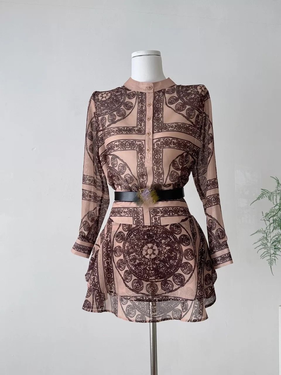 Big city shine midi dress CD501 image