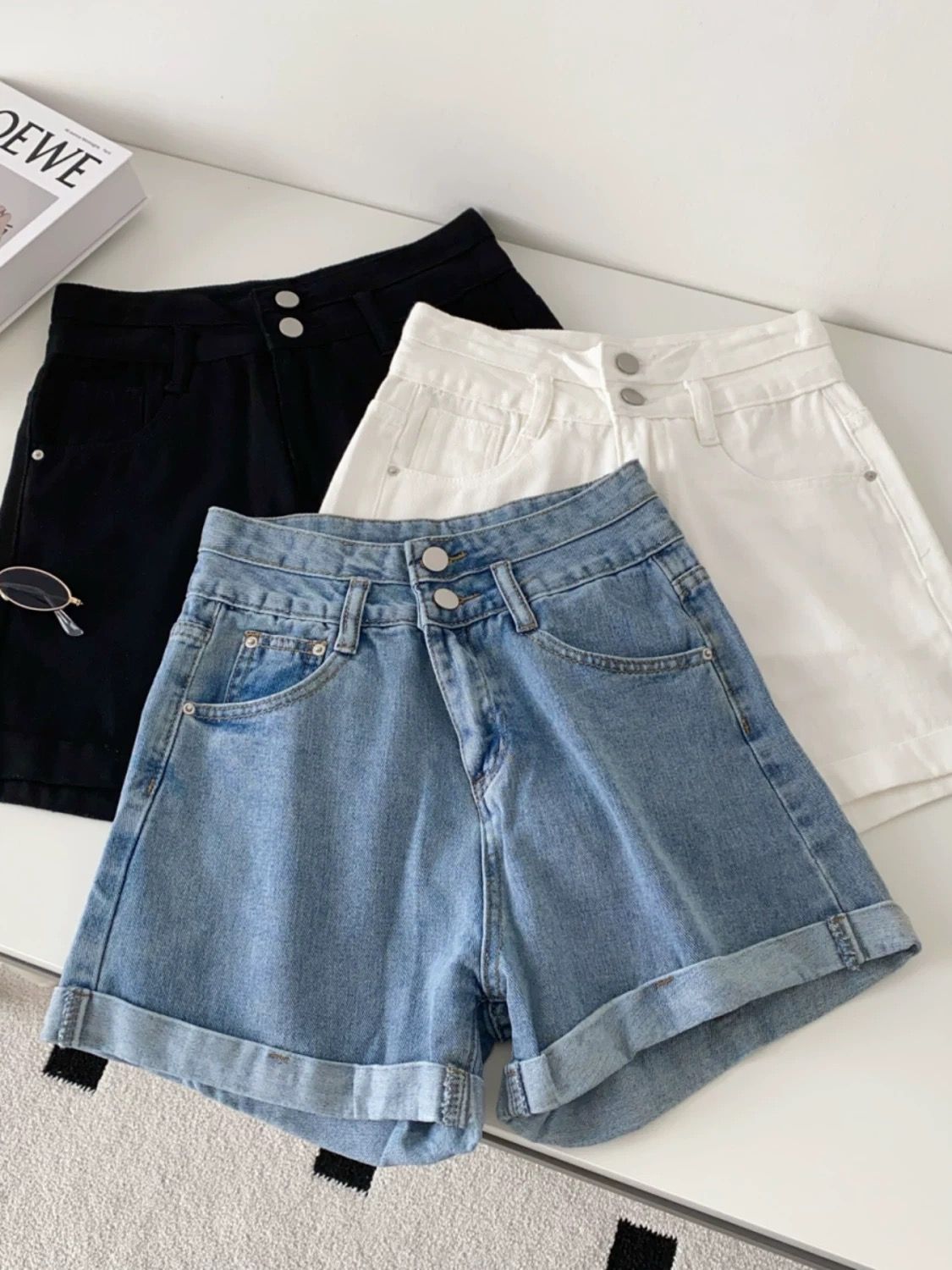 Not yours denim shorts DS107 image