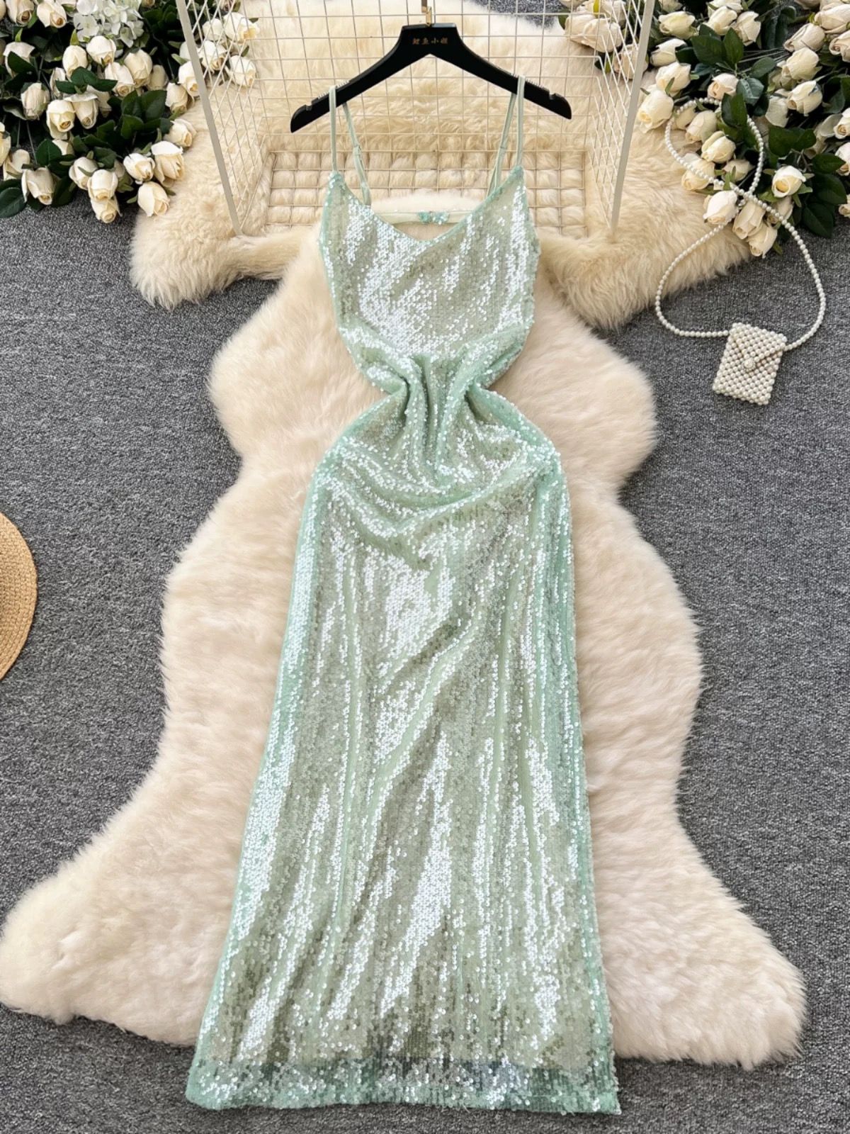 Let me talk sequin dress FD702 image