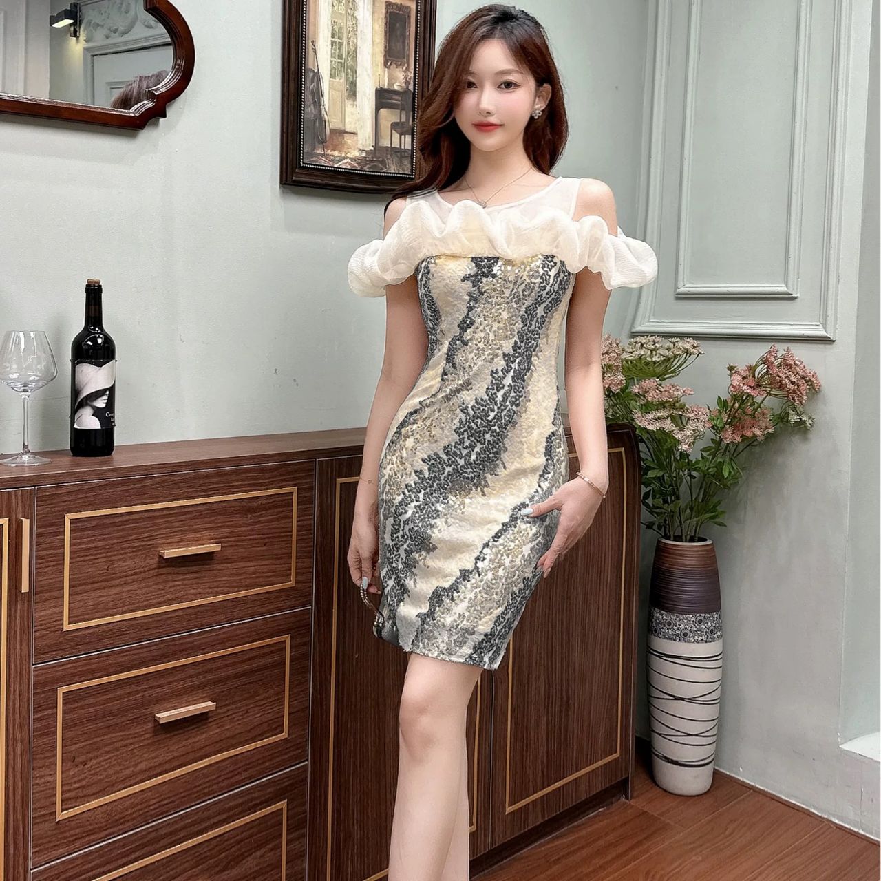 True rhythm dress FBC384 image