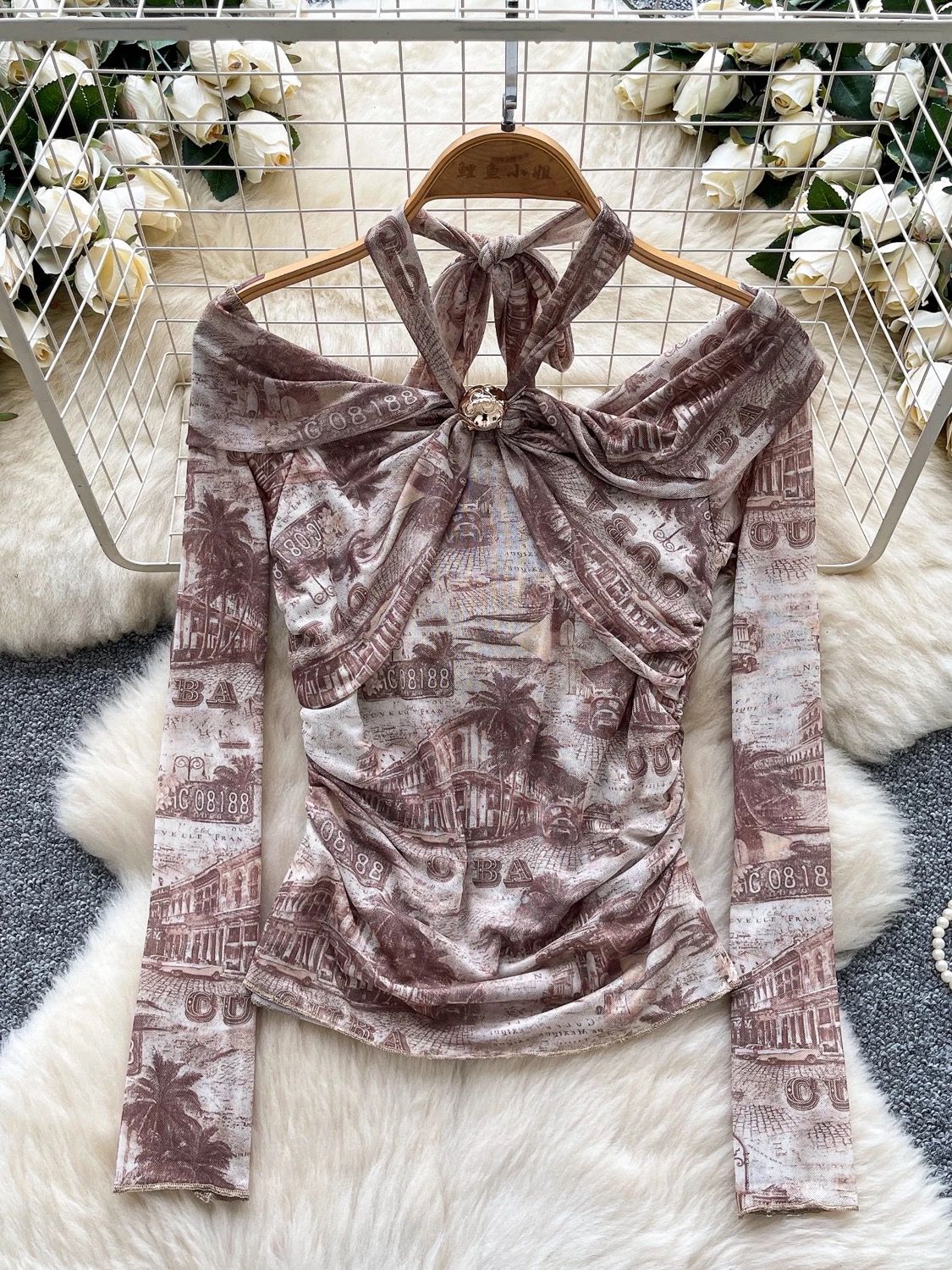 Give me roses top CTO996 image