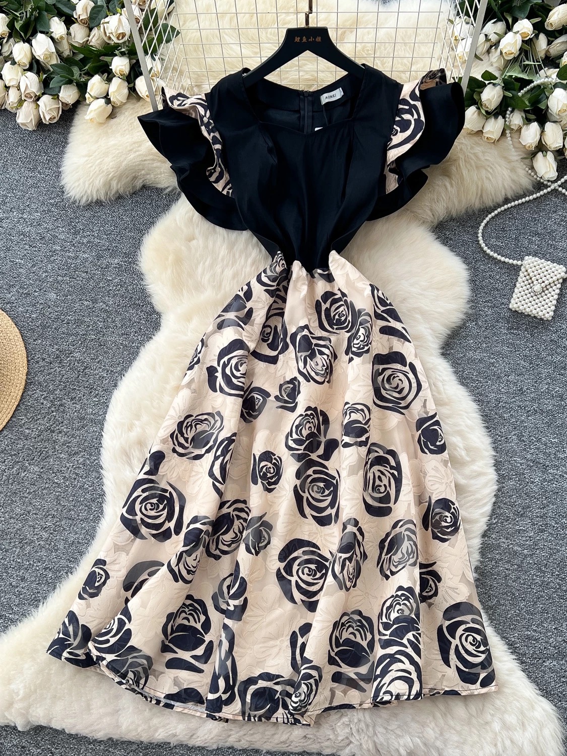 Around the block royal dress  FD478