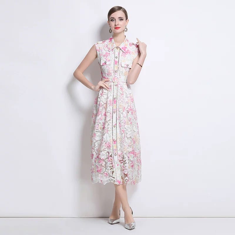 Hear me babe lace dress CD302 image