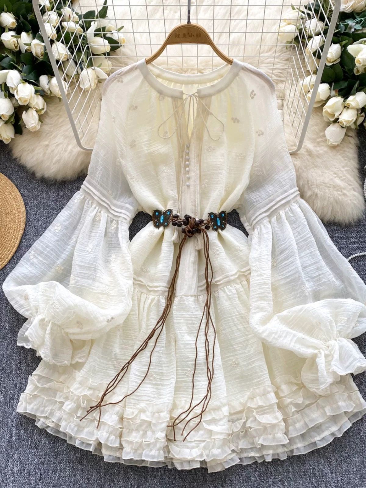 Dropping by to say hi dress CD977
