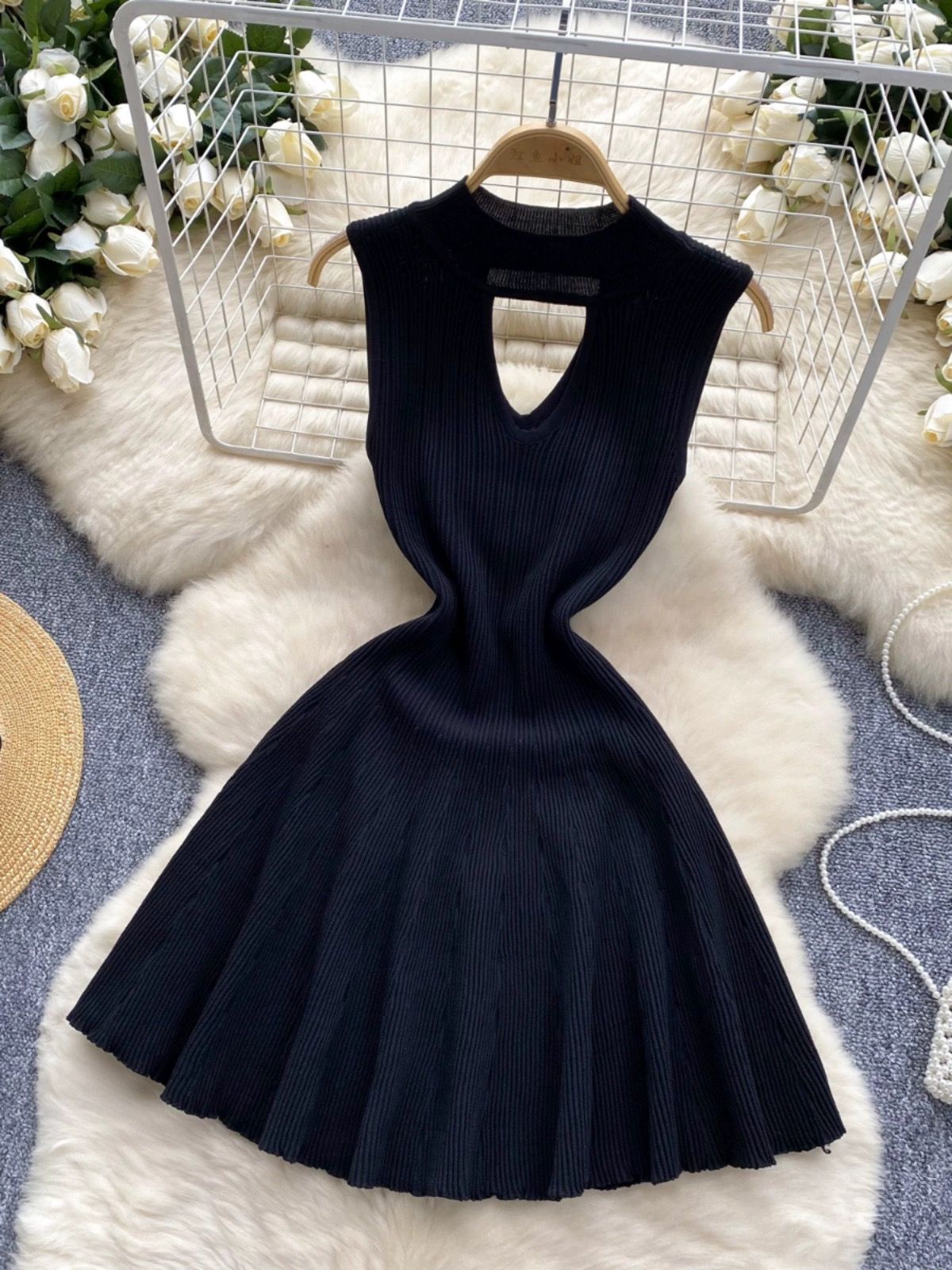 Italian knitted dress KD321 image