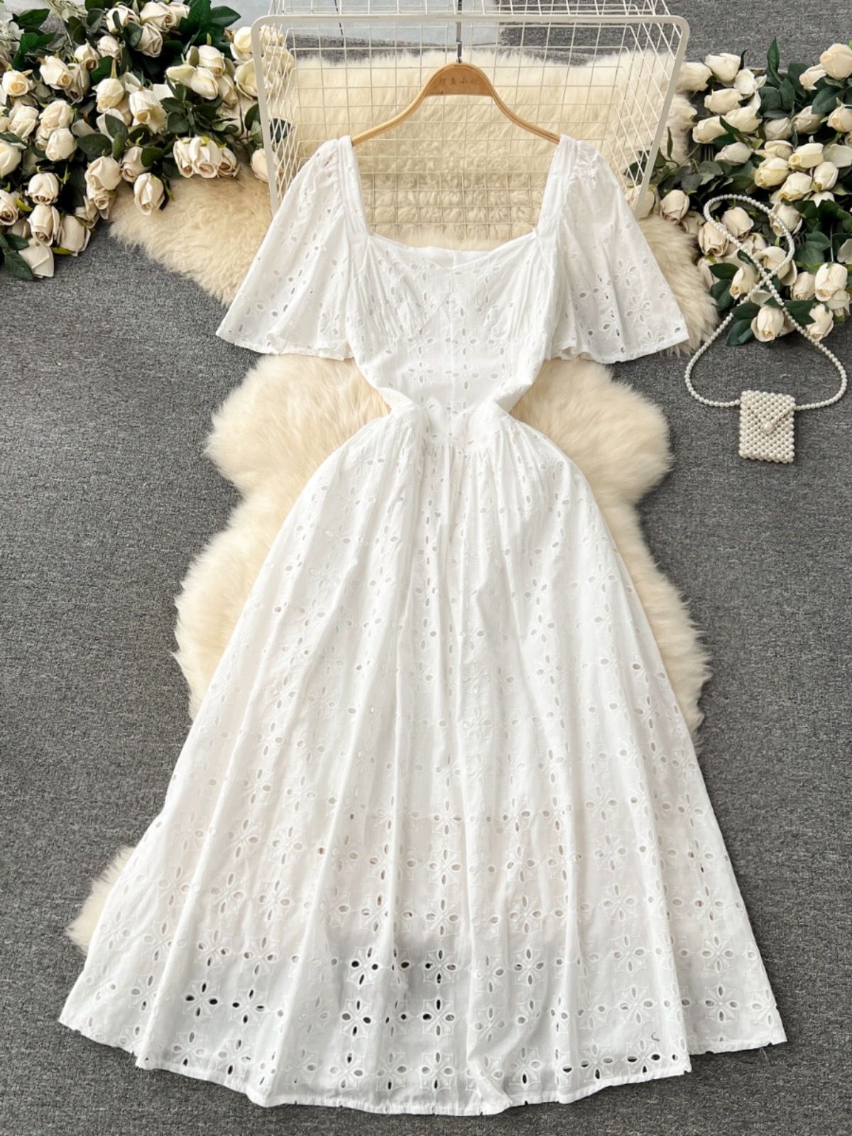 Exploring the gardens lace dress CD1221 image
