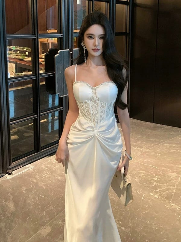 Cloudy days rich Asian dress FD530 image