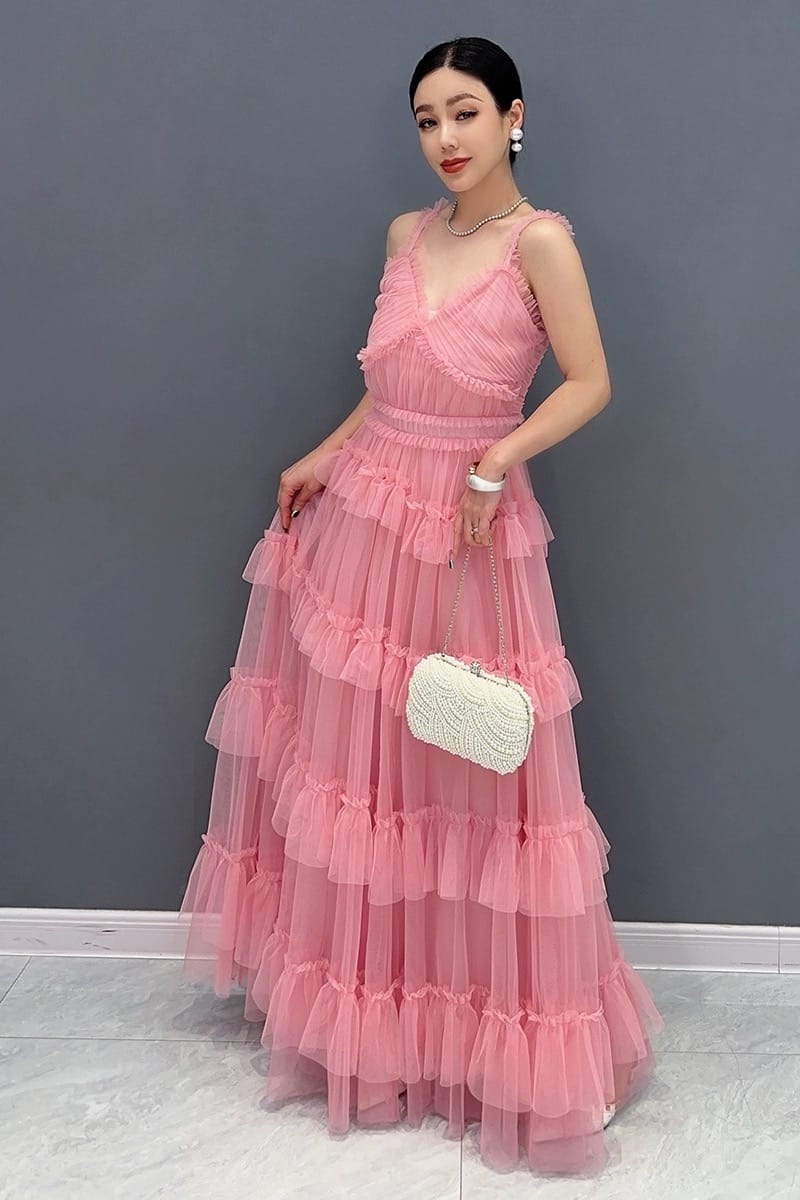 Rooftop dinning dress EVD208 image