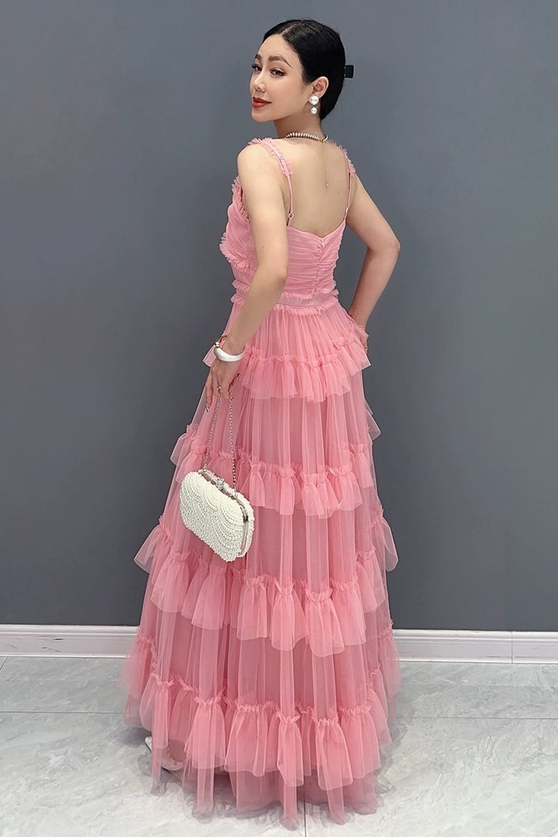 Rooftop dinning dress EVD208 image